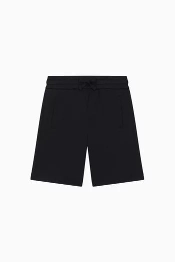 Logo Shorts in Cotton