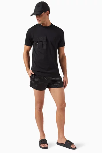 Logo Swim Shorts in Nylon