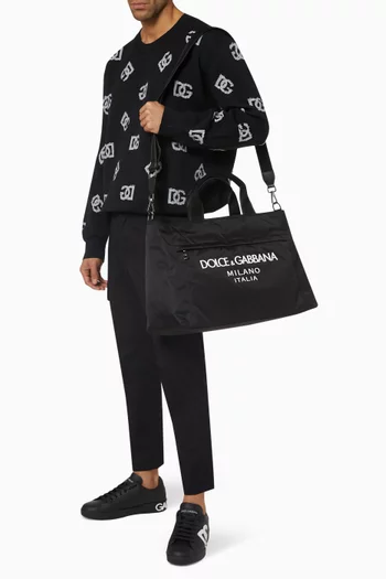 Logo Duffle Bag in Nylon