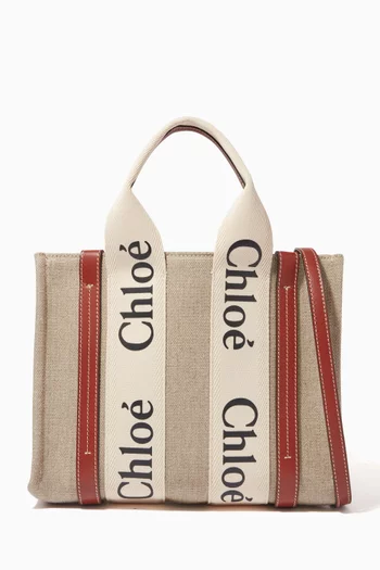 Small Woody Tote Bag in Canvas