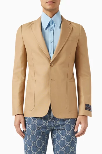 Formal Jacket in Fine Cotton