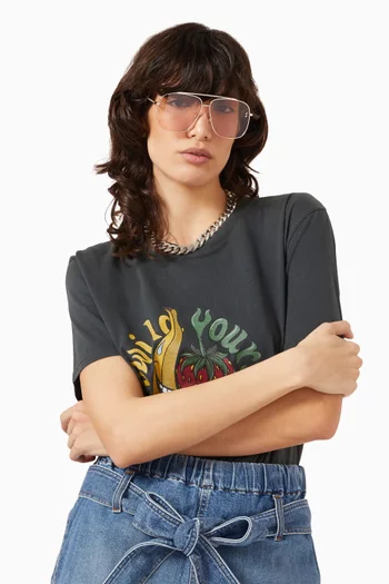 Aviator Sunglasses in Metal
