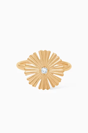 Large Farfasha SunKiss Afraj Diamond Ring in 18kt Gold