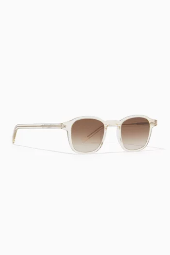 Round Sunglasses in Acetate