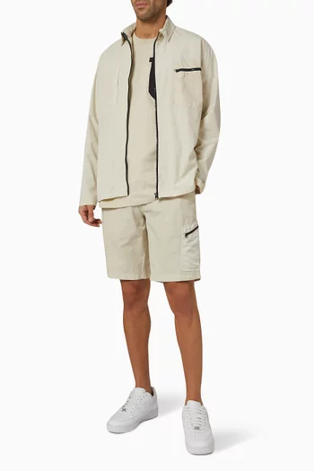 Dover Zip-pocket Shorts in Cotton