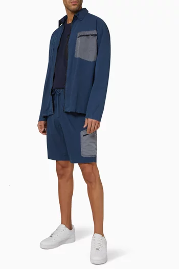 Dover Zip-pocket Shorts in Cotton