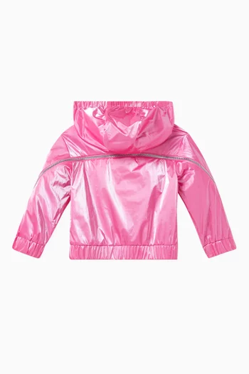 Brienne Jacket in Coated Nylon