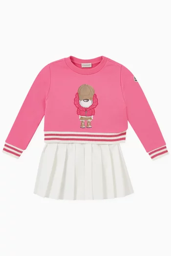Animal Detail Sweatshirt in Cotton