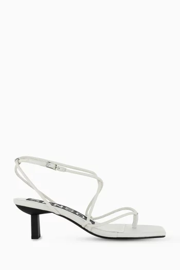 Wella 60 Ankle-strap Sandals in Leather