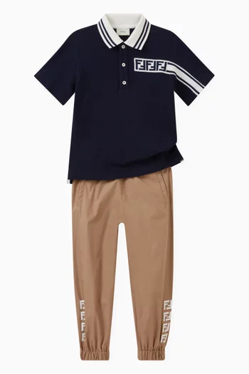 Logo-detail Sweatpants in Cotton Blend