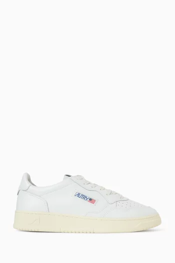 Medalist Low Sneakers in Leather & Suede