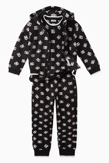 Logo Sweatpants in Cotton Jersey