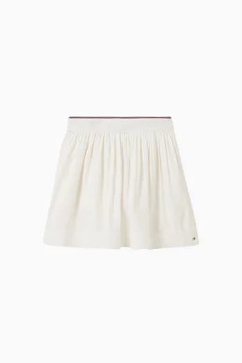 Lace Tape Skirt in Viscose