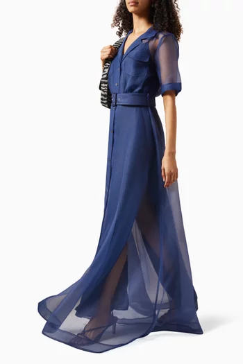Millie Maxi Dress in Taffeta