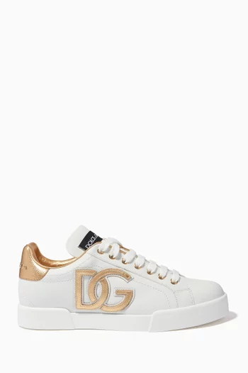 Portofino DG Sneakers in Leather