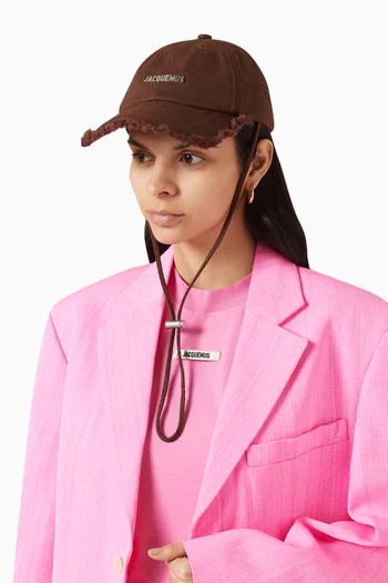 La Casquette Artichaut Drawstring Cap in Cotton-canvas