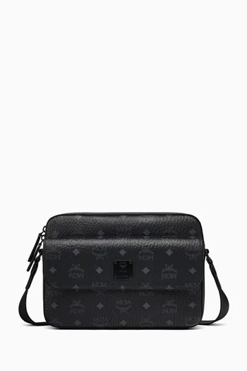 Medium Aren Messenger Bag in Visetos