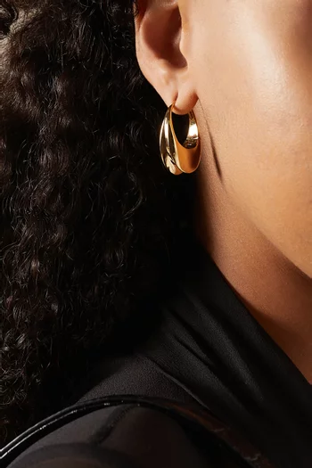 Arty Earrings in Metal