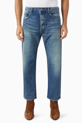 Straight-fit Jeans in Denim