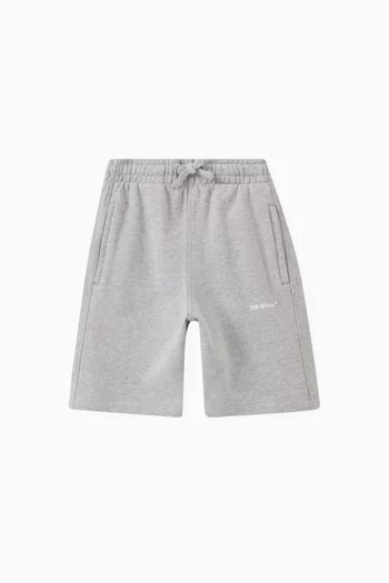 Monster Arrow Sweat Shorts in Cotton