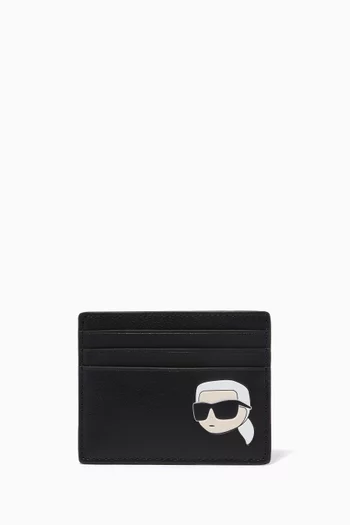 K/Ikonik 2.0 Card Holder in Leather
