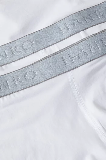 Essential Boxer Briefs in Cotton Jersey, Set of 2
