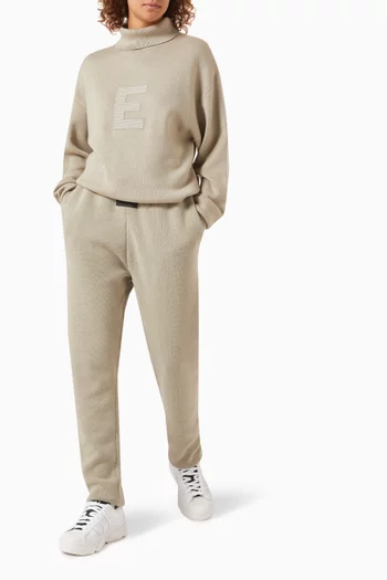 بنطال مريح من نسيج ميلانو