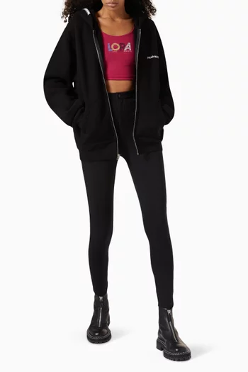 تي شيرت بلا أكمام بشعار L.O.R.A جيرسيه