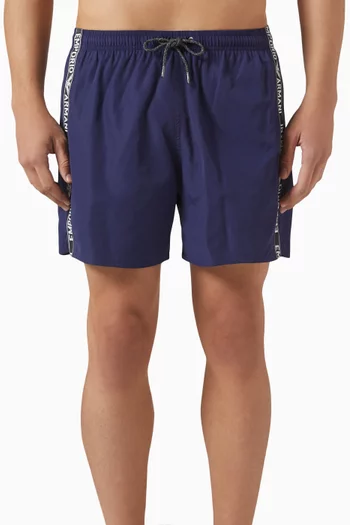 Logo Swim Shorts in Nylon