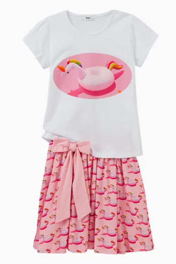 Unicorn Skirt in Cotton