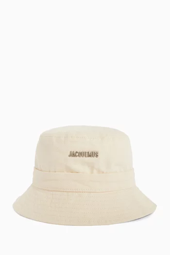 Le Bob Gadjo Bucket Hat in Cotton-canvas