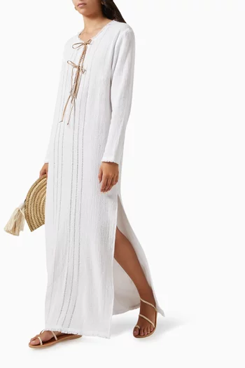 Xkambajau Maxi Dress in Cotton