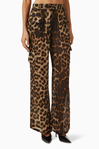 Cargo Pants in Viscose