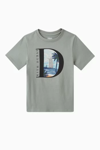 Dubai Oasis T-shirt in Cotton