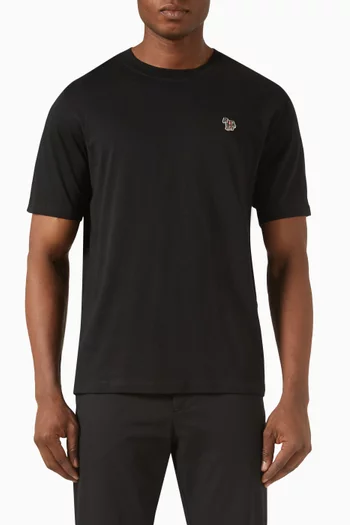 Zebra Logo T-shirt in Organic Cotton