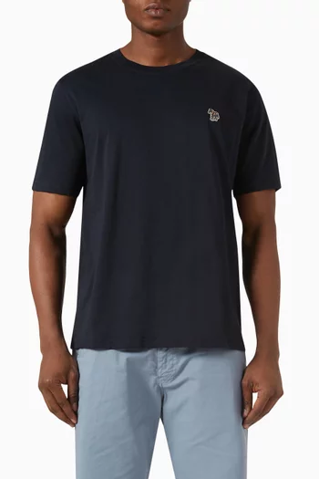 Zebra Logo T-shirt in Organic Cotton