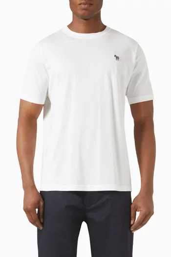 Zebra Logo T-shirt in Organic Cotton