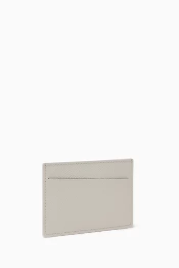 Double Slim Card Holder in Leather
