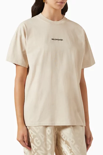 Logo Medium-fit T-shirt in Cotton-jersey