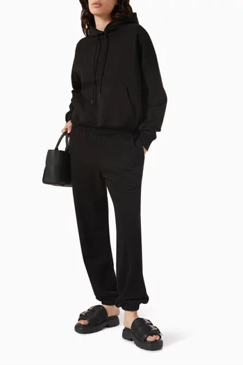 Drawcord Track Pants in Jersey