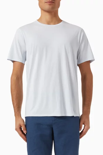Crewneck T-shirt in Pima Cotton