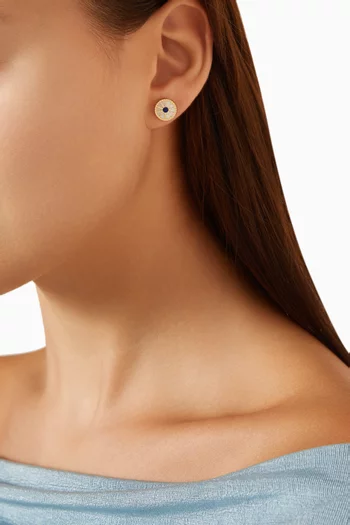 أقراط أميليا دبي ذهب أصفر عيار 18