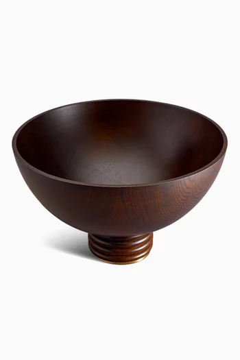 Large Alhambra Bowl in Smoked Ash