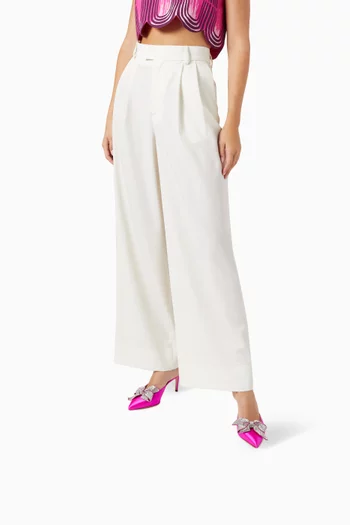 Paley 70 Mules in Satin