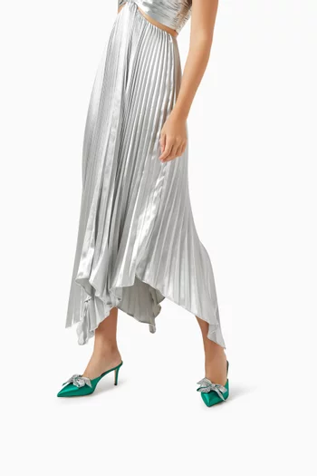 Paley 70 Mules in Satin