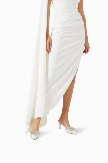 Paley 70 Mules in Satin