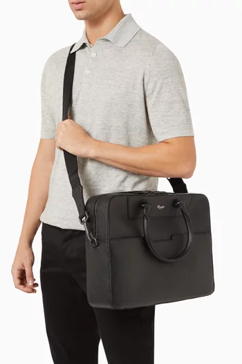 360 Briefcase in Calfskin Leather