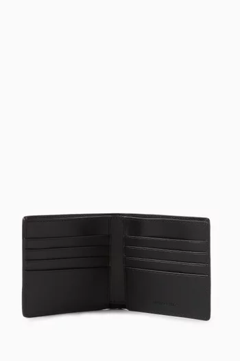 Hudson Billfold Wallet in Pebbled Leather
