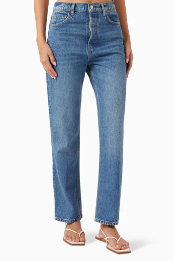Cynthia High-rise Straight-leg Jeans