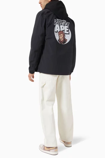 Ape Coach Jacket in Nylon